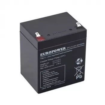 AGM batéria EUROPOWER séria EP 12V 5Ah T1 (životnosť 6-9 rokov)