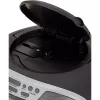 Aiwa BBTU-400SL prenosný stereo systém CD/FM RDS/USB/Bluetooth strieborný MP3 prehrávanie