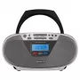 Aiwa BBTU-400SL prenosný stereo systém CD/FM RDS/USB/Bluetooth strieborný MP3 prehrávanie