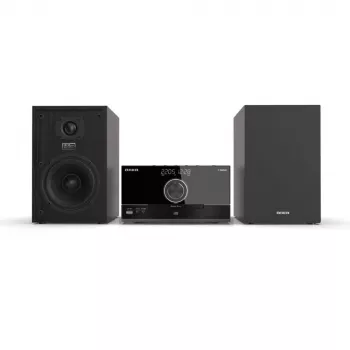Aiwa MSBTU-600 50W Bluetooth CD micro Hi-Fi systém s FM rádiom, USB, Aux-In, LED displej, diaľkový ovládač, čierny