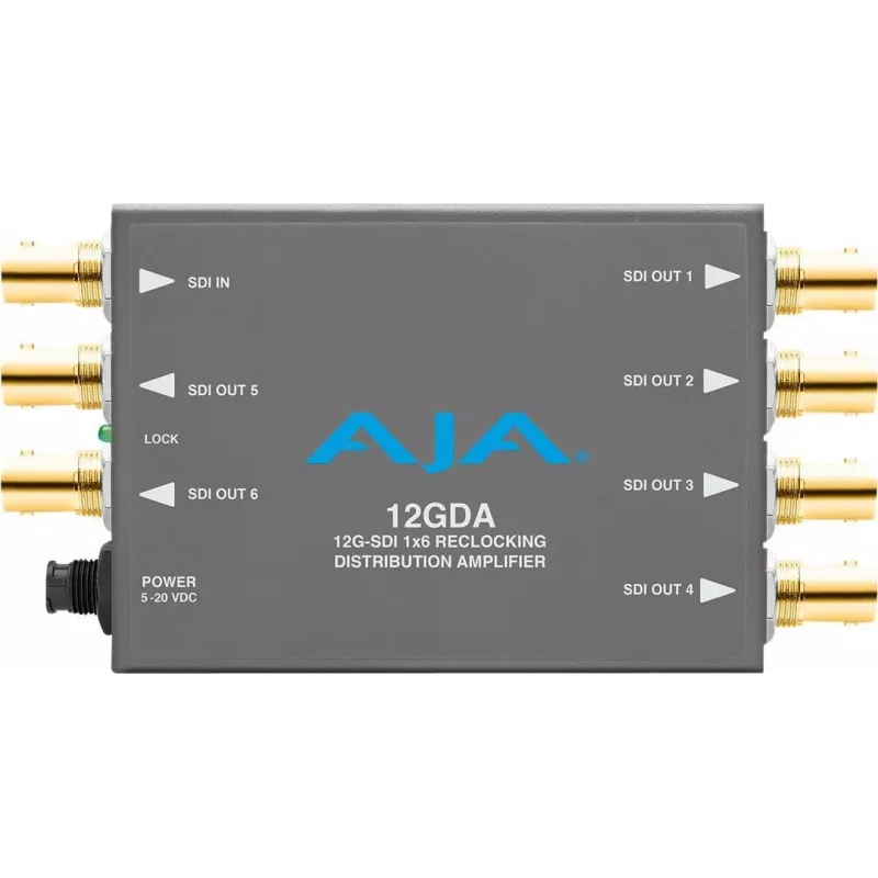 AJA 12GDA 12G-SDI 1x8 distribučný zosilňovač