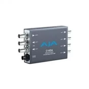 AJA C10DA 1x4 HD/SD-SDI distribučný zosilňovač s reclocking