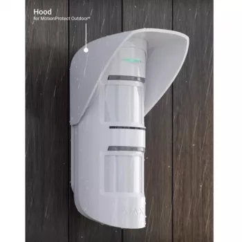 AJAX ochranný kryt pre MotionProtect Outdoor (biela)
