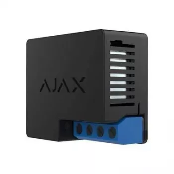 Ajax WallSwitch smart relé nástenný spínač čierny