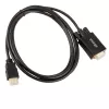Akasa AK-CBHD26-20BK HDMI-na-VGA adaptérový kábel 2m čierny
