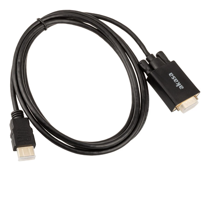 Akasa AK-CBHD26-20BK HDMI-na-VGA adaptérový kábel 2m čierny