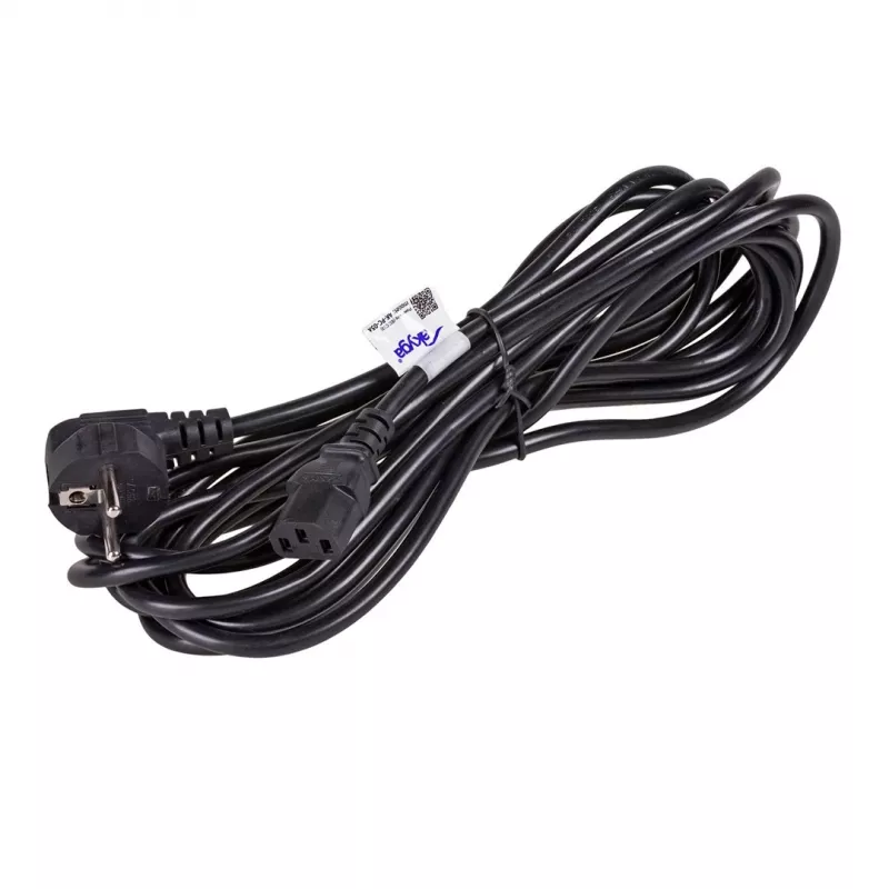 Akyga AK-PC-05A Napájací kábel CEE 7/7 na IEC C13, 5 m, čierny
