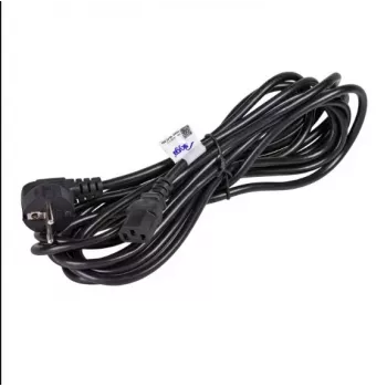 Akyga AK-PC-05A Napájací kábel CEE 7/7 na IEC C13, 5 m, čierny