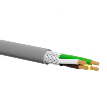 ALANTEC KS-LIYCY-PV-04100-500 tienený riadiaci kábel LiYCY 4x1,00 mm² PVC sivý 500 m