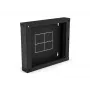 ALANTEC zadná časť (pánt / sklon) pre skriňu SW-18U-600-450-01-C, čierna 150mm