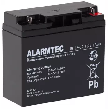 ALARMTEC BP 12V 18Ah AGM batéria