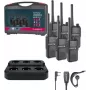 Albrecht Tectalk Worker 3 PMR446 vysielačkový set – 6 rádiostaníc s kufríkom na náradie