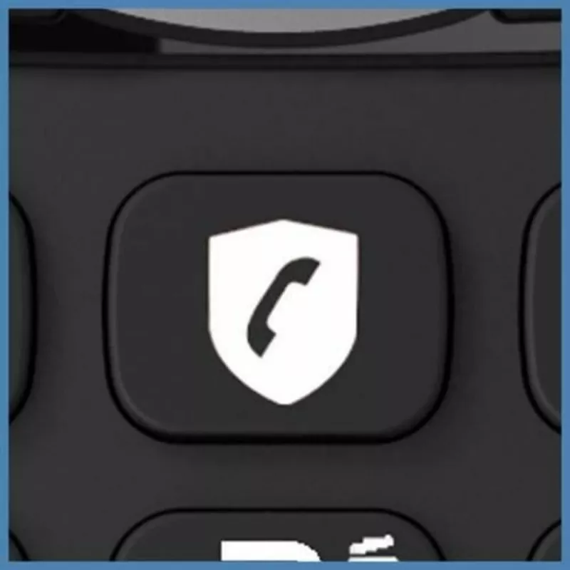 Alcatel 8517110010 DECT bezdrôtový telefón, mobilný diel s 1,5-palcovým jantárovým podsvietením