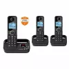 ALCATEL 8517110010 NOE IP telefón s PoE a antracitovo sivým dizajnom