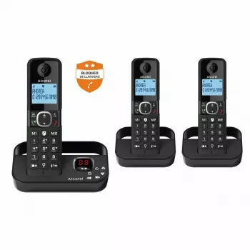 ALCATEL 8517110010 NOE IP telefón s PoE a antracitovo sivým dizajnom