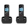 Alcatel F860 Duo Bezdrôtový telefón DECT, čierny