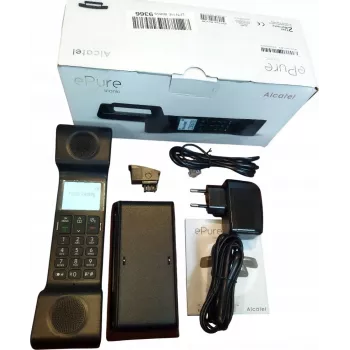 Alcatel ePure Iconic DECT bezdrôtový telefón (čierny)