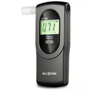 ALCOFIND alkohol tester Datech DA7100 dychový analyzátor