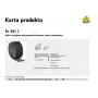Klingspor KL 381 J brúsny kotúč na plátne, 200 mm, P80, 50 m