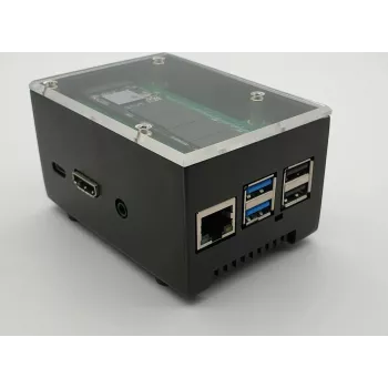 ALLNET Rock Pi hliníkové puzdro ecoPI Starter čierna (RockPi_GH_ecoPI_SW)