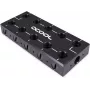 Alphacool ES Distro Plate Parallel C5 (13024), 22x G1/4, čierna