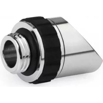 Alphacool Apex Grip 45° otočný adaptér G1/4 vonkajší závit na vnútorný závit - chróm 14890