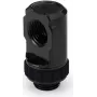 Alphacool Apex Grip 90° otočný adaptér G1/4 vonkajší závit na vnútorný závit - hlboká čierna 14807