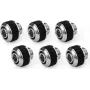 Alphacool Apex Grip kompresná prípojka 13/10mm G1/4 chróm - balenie 6 ks 14921