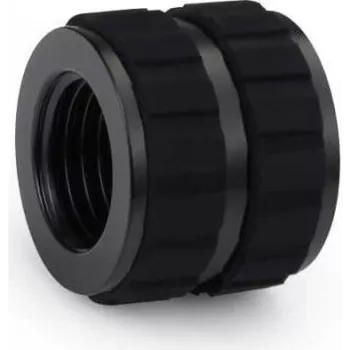 Alphacool Apex Grip predlžovacia spojka G1/4 vnútorný závit na vnútorný závit, 16 mm, hlboká čierna 14810