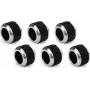 Alphacool Apex Grip HardTube 16mm G1/4 chróm Kompressions-Fitting-Set, 6er-Pack 14930
