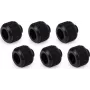 Alphacool Apex Grip HardTube kompresná spojka 13mm G1/4 - hlboká čierna, balenie 6 ks 14926