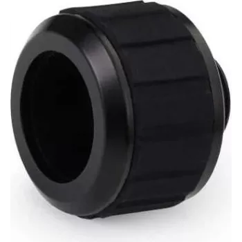 Alphacool Apex Grip HardTube kompresný fiting 16 mm vonkajší priemer, G1/4 palca závit, hlboko čierny 14796
