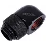 Alphacool Eiszapfen G1/4 palca uzatváracia zátka hlboko čierna – mosadzná slepá zátka s EPDM O-krúžkom (17217)