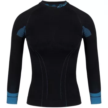 Alpinus Tactical Base Layer dámske termoaktívne tričko čierno-modrá GT43210 M