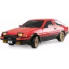AMEWI AE86 drift pretekárske auto 1:18 RTR červené