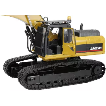 Amewi G705E kovový bagr 1:14 RTR žltý 14+