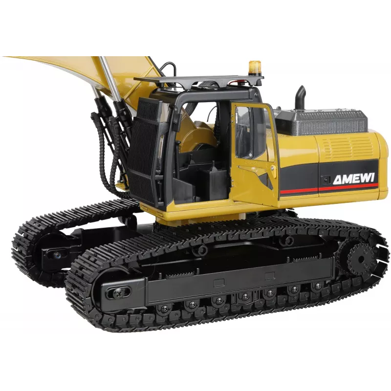 Amewi G705E kovový bagr 1:14 RTR žltý 14+