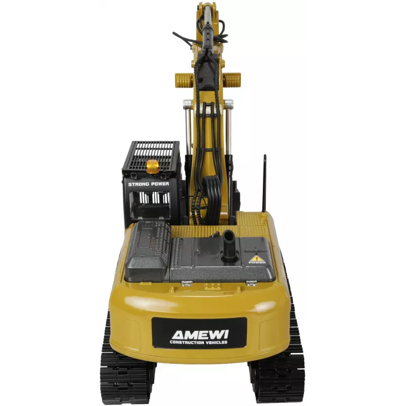 Amewi G705E kovový bagr 1:14 RTR žltý 14+