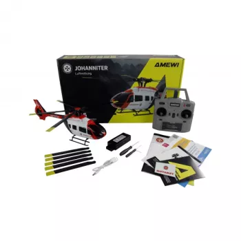 Amewi Johanniter H145 vrtuľník Brushless 6-kanálový 6G RTF 14+