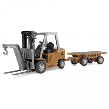 Amewi mini vysokozdvižný vozík s prívesom, 8-kanálový 1:64 RTR 6+