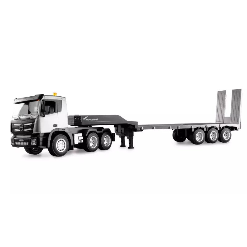 AMEWI RC stavebný traktor s návesom 1:24 RTR