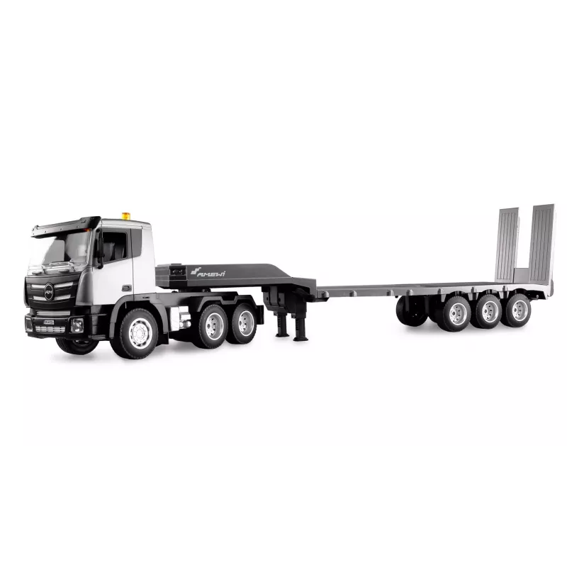 AMEWI RC stavebný traktor s návesom 1:24 RTR
