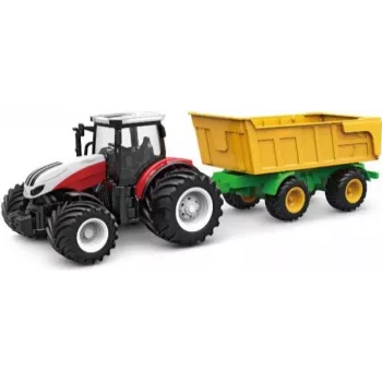 AMEWI RC traktor s vyklápacím prívesom mierka 1:24 2,4GHz 6-kanál Li-Ion 500mAh