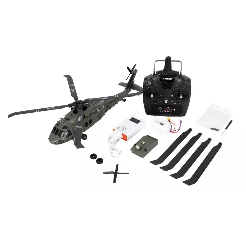 Amewi UH60 Black Hawk Marine CP vrtuľník 6G/3D RTF 16+