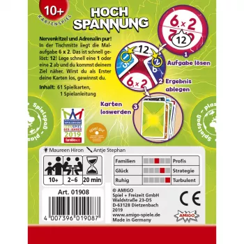 AMIGO Hochspannung kartová hra