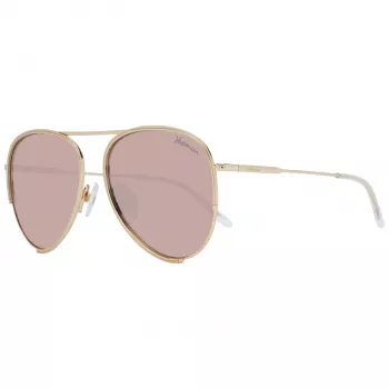 ANA HICKMANN HI3083-5804A dámske slnečné okuliare, hranaté, acetát Havana, hnedé gradientové šošovky, 58 mm
