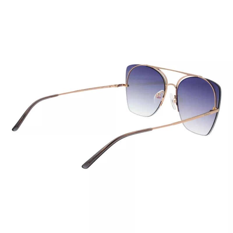 ANA HICKMANN Dámske motýlie slnečné okuliare HI3075-5805A – Havana/hnedé gradientové sklá 58 mm