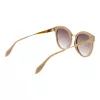 ANA HICKMANN dámske cat-eye slnečné okuliare AH9263-55D03 Havana/Brown Gradient