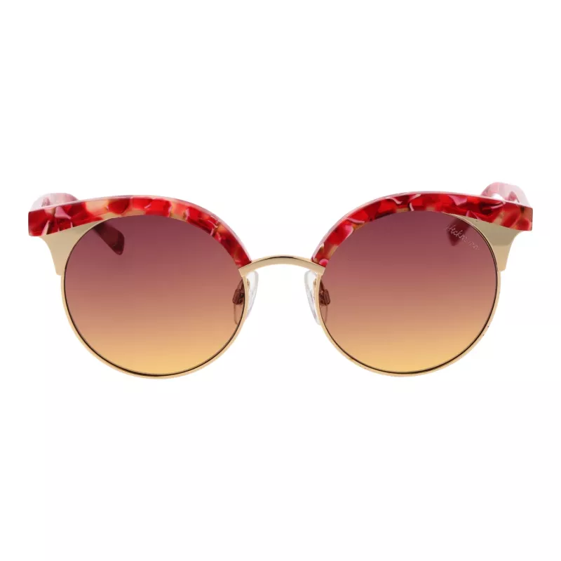ANA HICKMANN dámske slnečné okuliare HI3050-52E01 havana hnedá gradient motýlie square acetát UV400