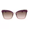 ANA HICKMANN dámske slnečné okuliare AH3177-6404E zlatý rám gradient hnedé sklá 64mm